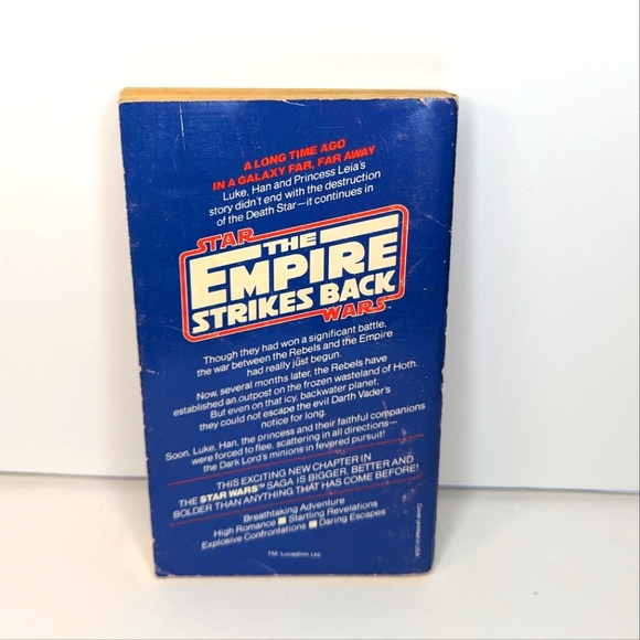 Vintage ~THE STAR WARS SAGA~ Trilogy Del-Rey Sci-Fi Paperback Books - Picture 6 of 12